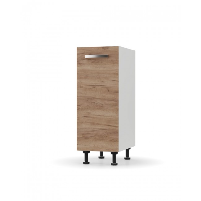 Κάτω ντουλάπι "CHARLOTTE" σε χρώμα χρυσό δρυς 30x46.5x82