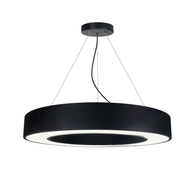 Φωτιστικό Led από μέταλλο σε μαύρο χρώμα Φ60x75