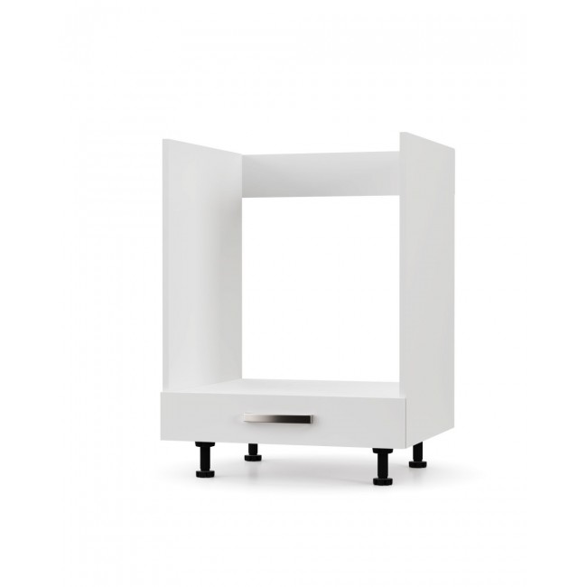 Κάτω ντουλάπι φούρνου "CHARLOTTE" σε χρώμα λευκό 60x53x82