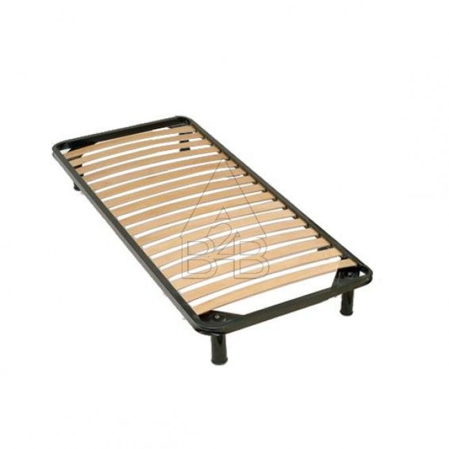 Κρεβάτι "SCARLET" μονό με σομιέ σε σονόμα-βέγγε χρώμα 90x200
