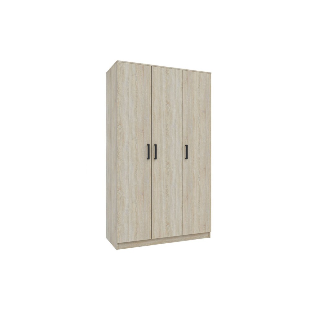 Ντουλάπα "SIMPLE" τρίφυλλη σε sonoma δρυς χρώμα 120x52x205