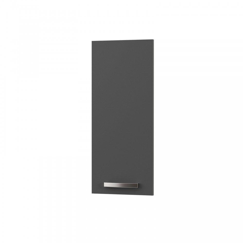 Άνω πορτάκι "CHARLOTTE" σε χρώμα γραφίτη 30x71.8x1.6