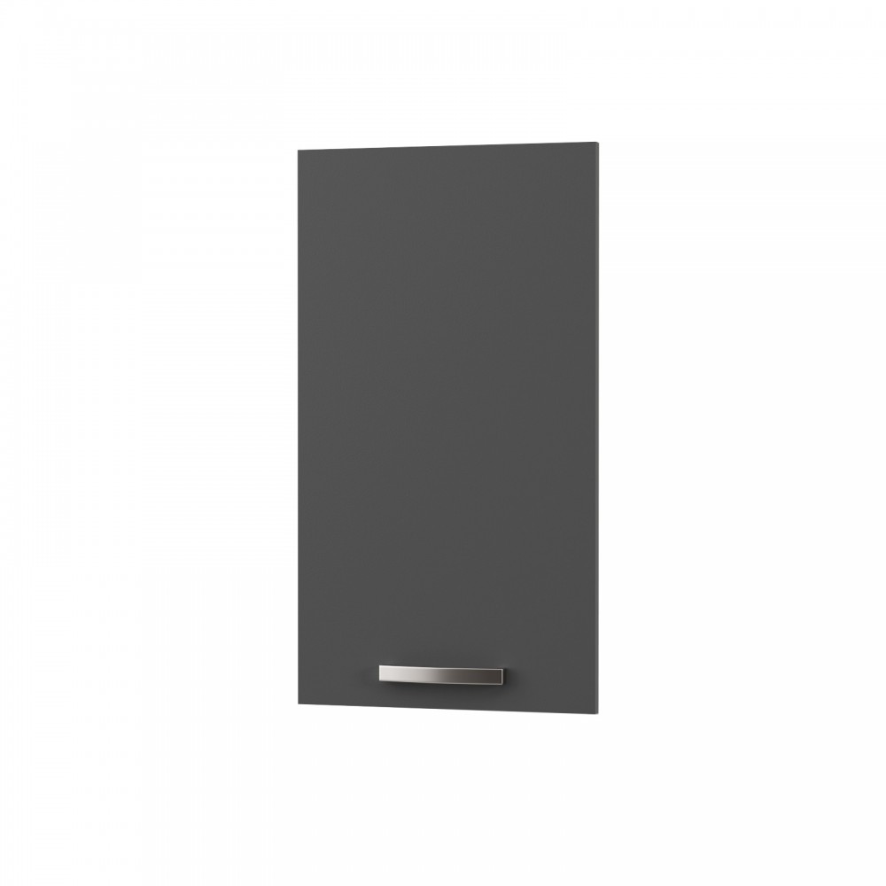 Άνω πορτάκι "CHARLOTTE" σε χρώμα γραφίτη 40x71.8x1.6