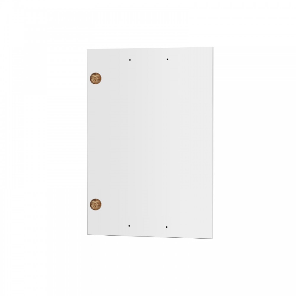 Άνω πορτάκι "CHARLOTTE" σε χρώμα λευκό 50x71.8x1.6