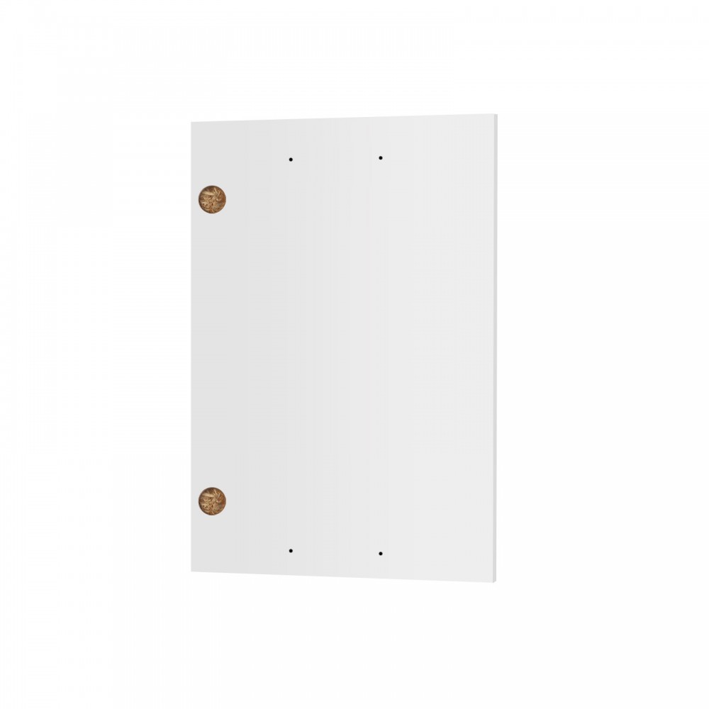 Κάτω πορτάκι "CHARLOTTE" σε λευκό χρώμα 50x71.4x1.6