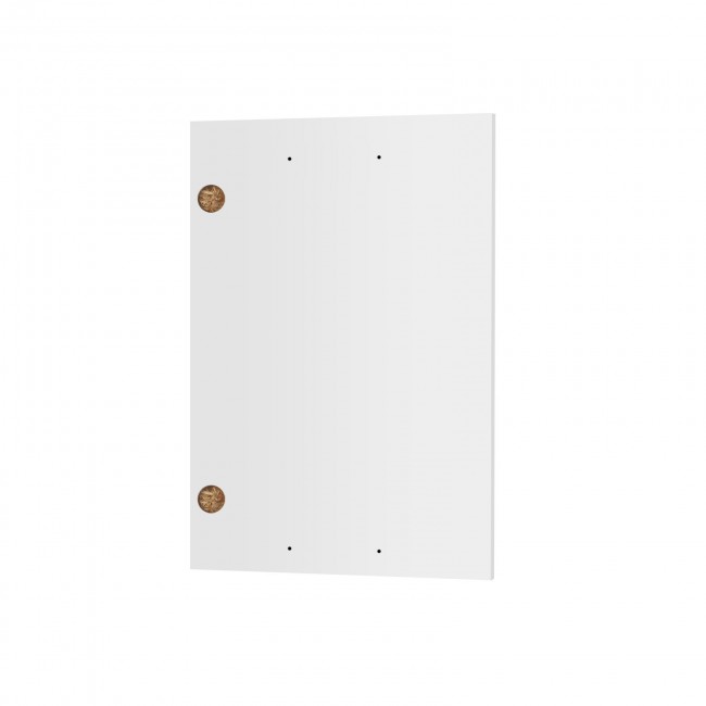 Κάτω πορτάκι "CHARLOTTE" σε λευκό χρώμα 50x71.4x1.6