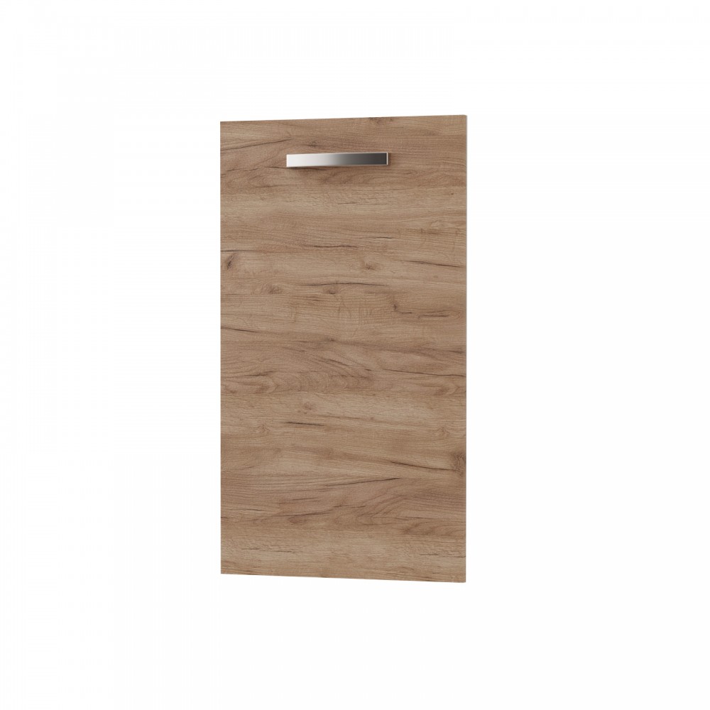 Κάτω πορτάκι "CHARLOTTE" σε δρυς/χρυσό χρώμα 40x71.4x1.6