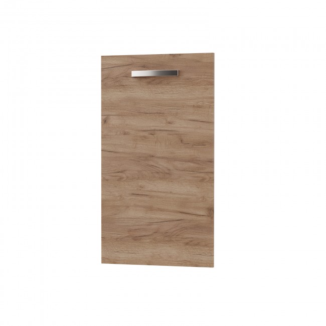 Κάτω πορτάκι "CHARLOTTE" σε δρυς/χρυσό χρώμα 40x71.4x1.6