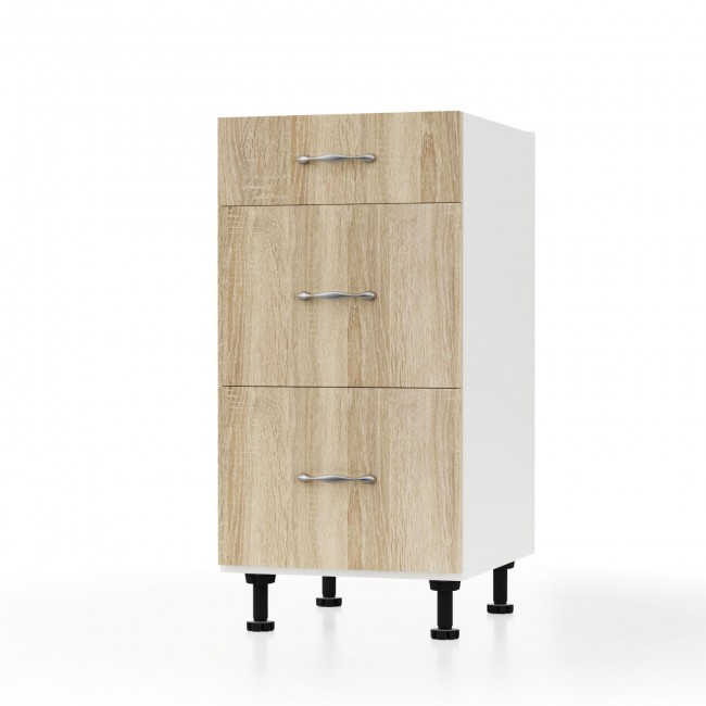 Συρταριέρα κουζίνας "MODEST" σε χρώμα sonoma 35x48x82