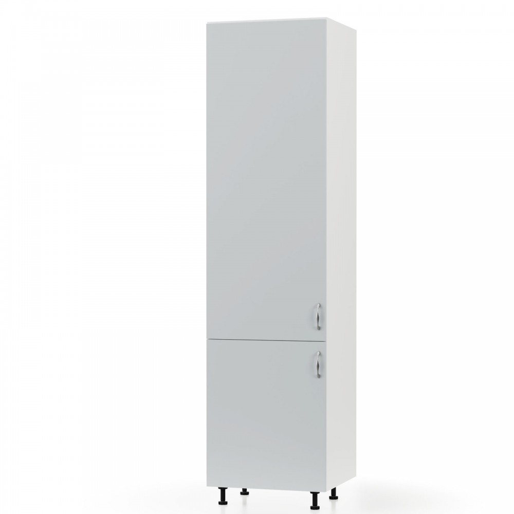 Ντουλάπι στήλη κουζίνας "MODEST" σε χρώμα γκρι 60x57x234