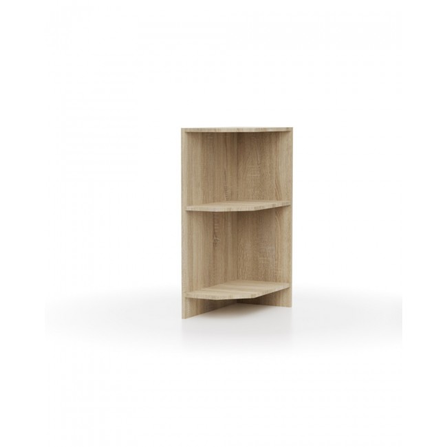 Γωνιακό κάτω ντουλάπι κουζίνας "ALINA" σε χρώμα σονόμα-μόκα 30x51x85