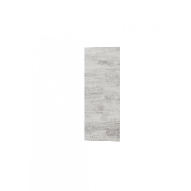 Άνω πλαϊνό κουζίνας "HORIZONT" σε χρώμα τσιμέντου 28x1.6x71.7