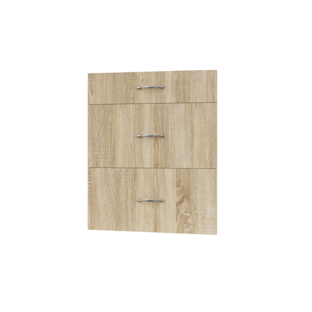 Πρόσοψη συρταριέρας "MODEST" σε χρώμα σονόμα 60x1,6x82