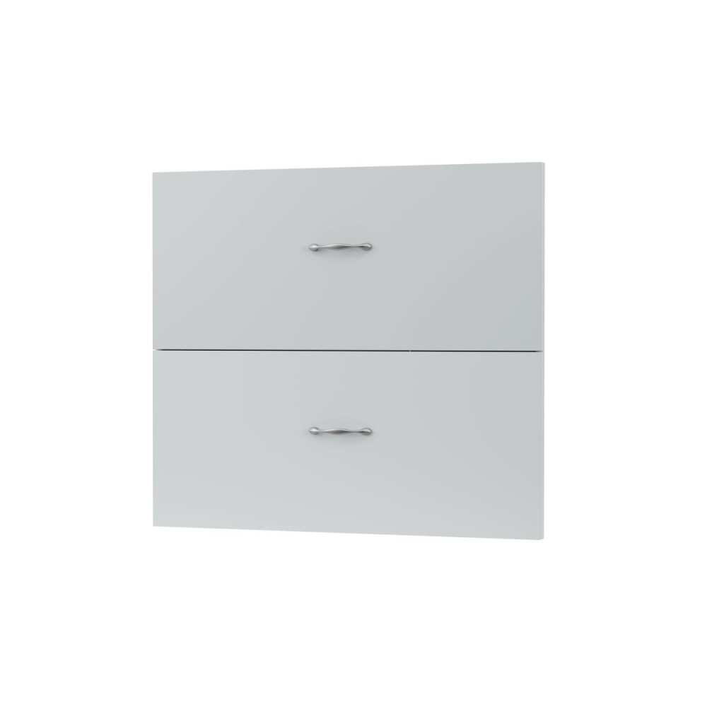 Πρόσοψη συρταριέρας "MODEST" σε χρώμα γκρι 80x1,6x71,3