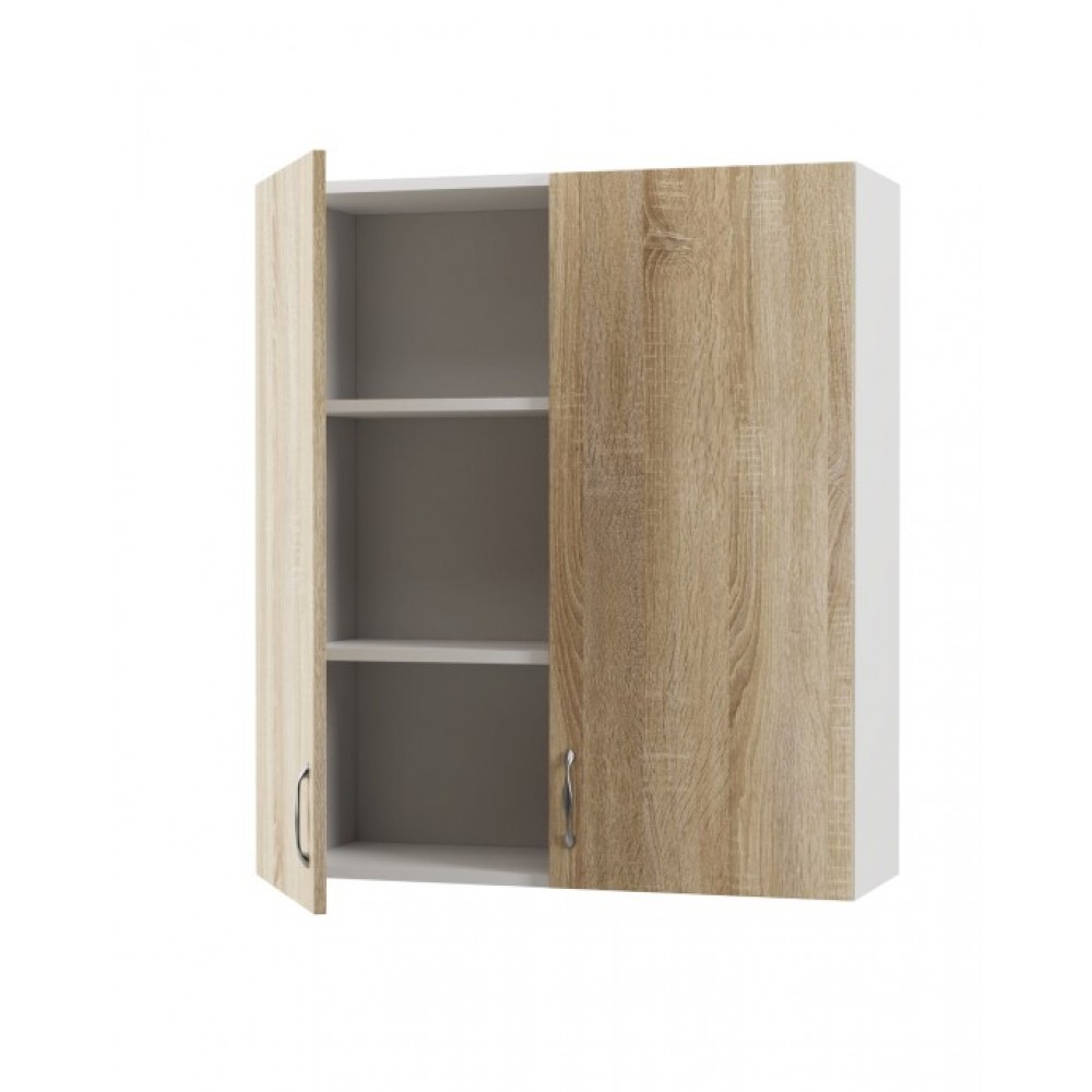 Ντουλάπι τοίχου κουζίνας "MODEST" σε σονόμα χρώμα 80x30x92