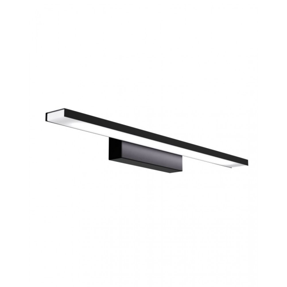 Απλίκα LED από μέταλλο σε μαύρο χρώμα 60x8.5x5