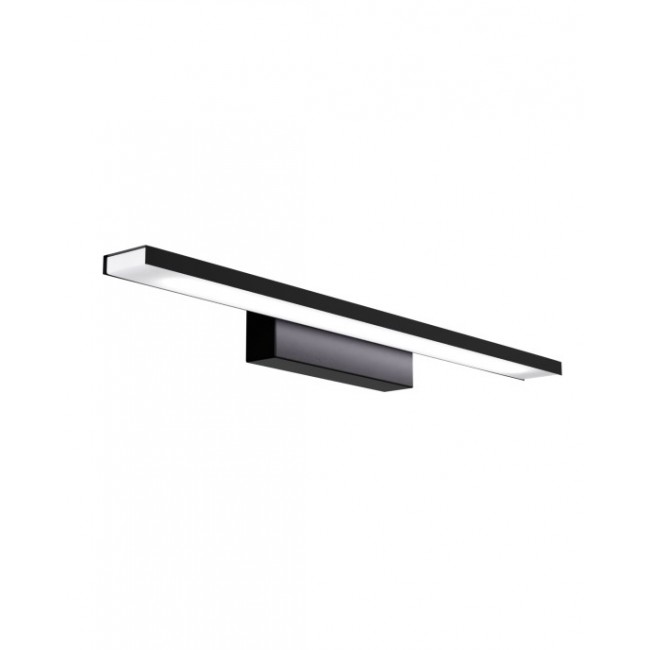 Απλίκα LED από μέταλλο σε μαύρο χρώμα 60x8.5x5