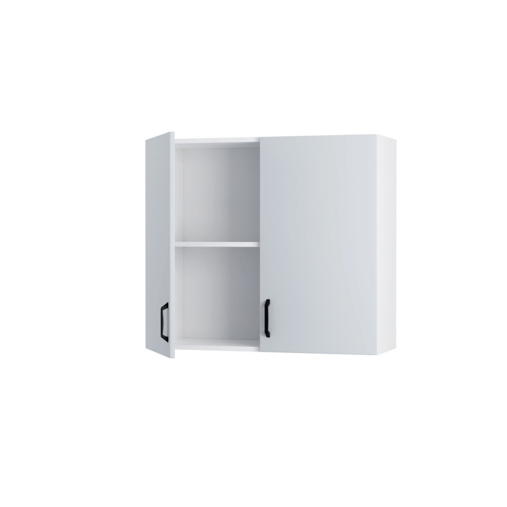 Πάνω ντουλάπι κουζίνας "MODEST" σε γκρι χρώμα 80x30x72