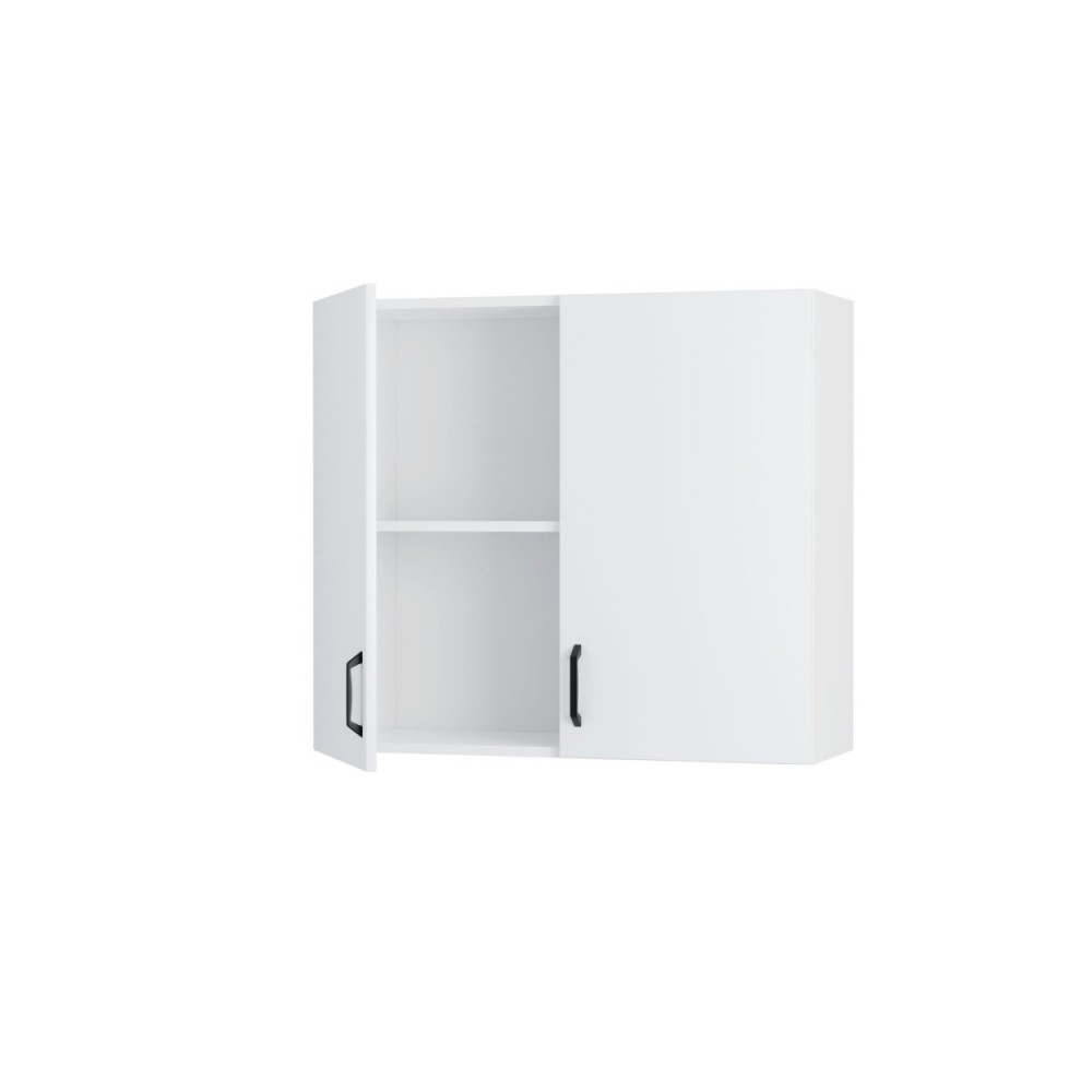 Πάνω ντουλάπι κουζίνας"MODEST" σε λευκό χρώμα 80x30x72