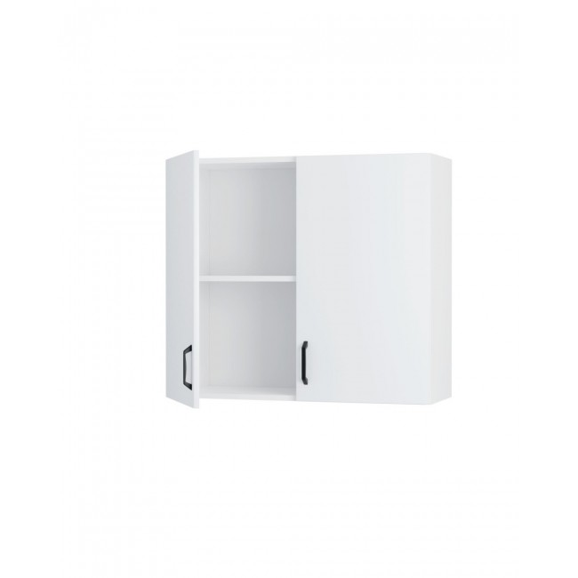 Πάνω ντουλάπι κουζίνας"MODEST" σε λευκό χρώμα 80x30x72