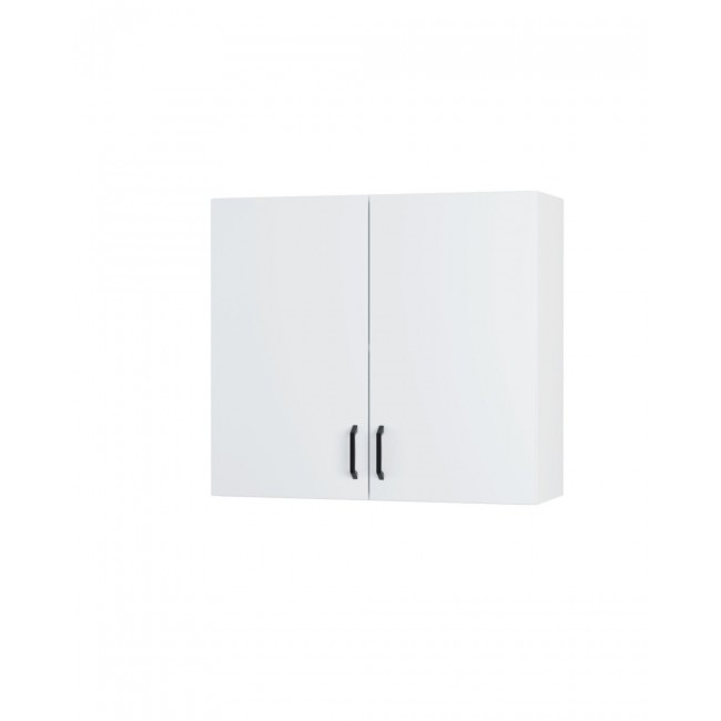 Πάνω ντουλάπι κουζίνας"MODEST" σε λευκό χρώμα 80x30x72