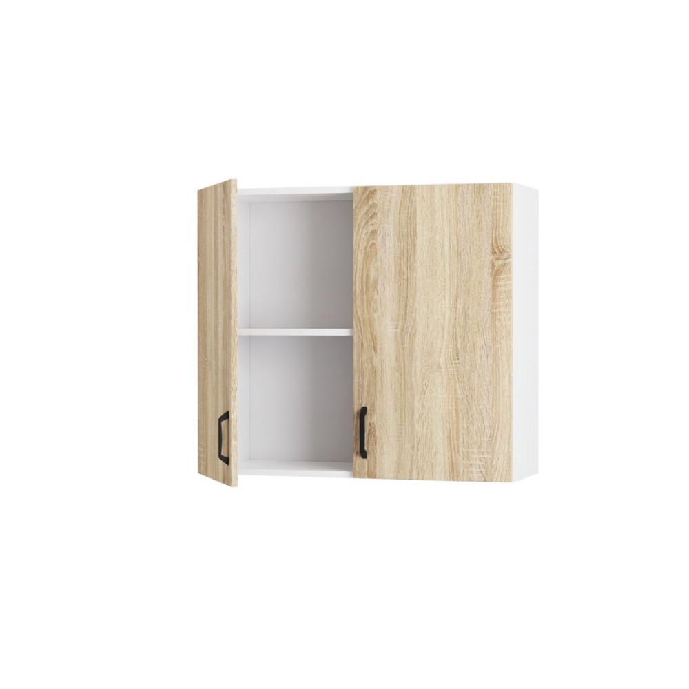 Πάνω ντουλάπι κουζίνας "MODEST" σε σονόμα χρώμα 80x30x72