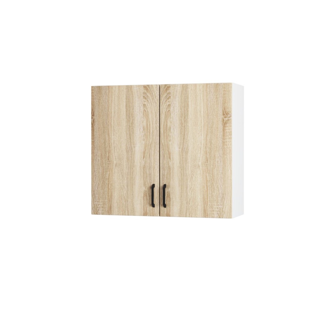 Πάνω ντουλάπι κουζίνας "MODEST" σε σονόμα χρώμα 80x30x72