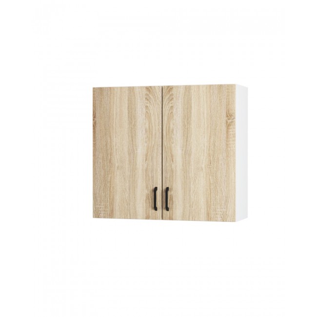 Πάνω ντουλάπι κουζίνας "MODEST" σε σονόμα χρώμα 80x30x72