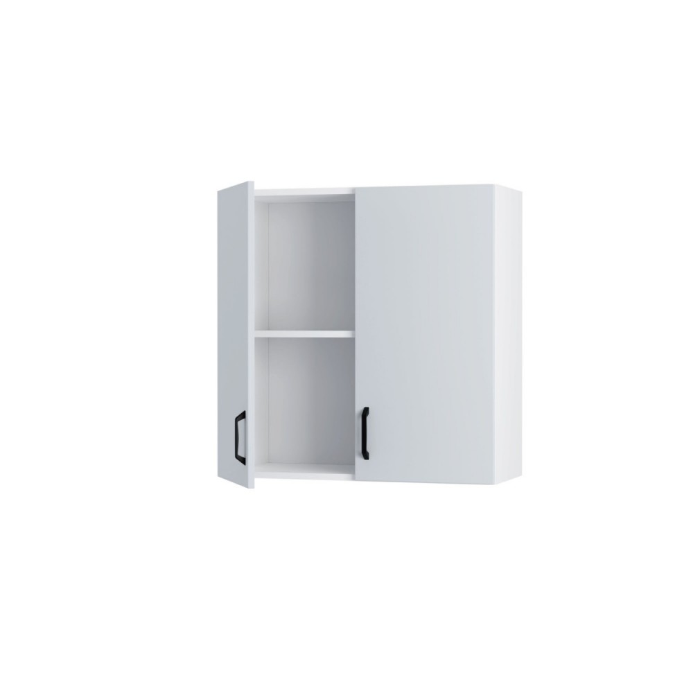 Πάνω ντουλάπι κουζίνας "MODEST" σε γκρι χρώμα 70x30x72