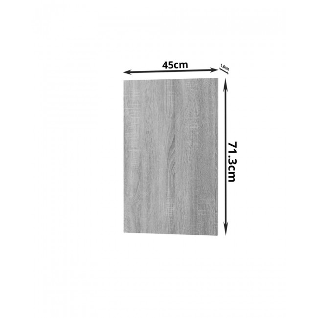 Πρόσοψη πλυντηρίου πιάτων "MODEST" σε σονόμα χρώμα 45x1.6x71.3