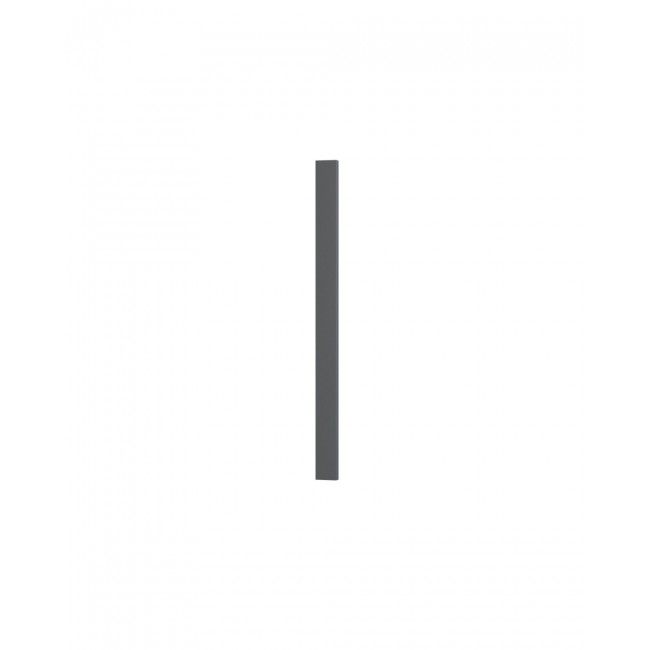 Καταφραγή ντουλαπιού "MODEST" σε ανθρακί χρώμα 5x1.6x72