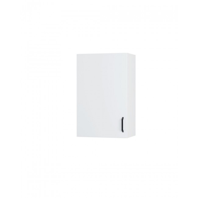 Πάνω ντουλάπι κουζίνας "MODEST" σε λευκό χρώμα 40x30x72