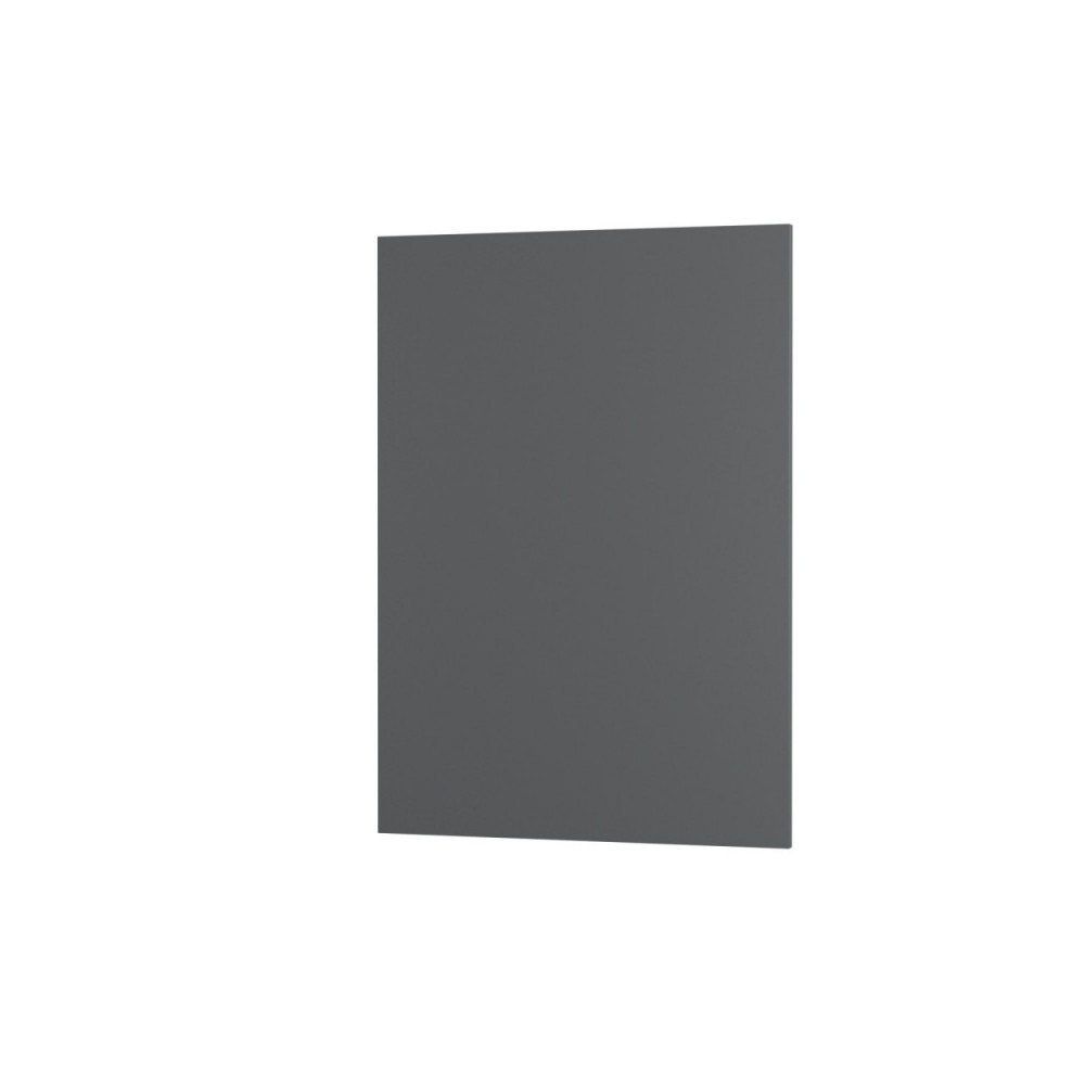 Κάτω πλαϊνό κουζίνας "MODEST" σε ανθρακί χρώμα 58x1.6x82