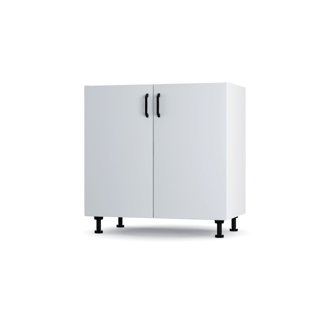 Ντουλάπι νεροχύτη "MODEST" σε γκρι χρώμα 80x48x82