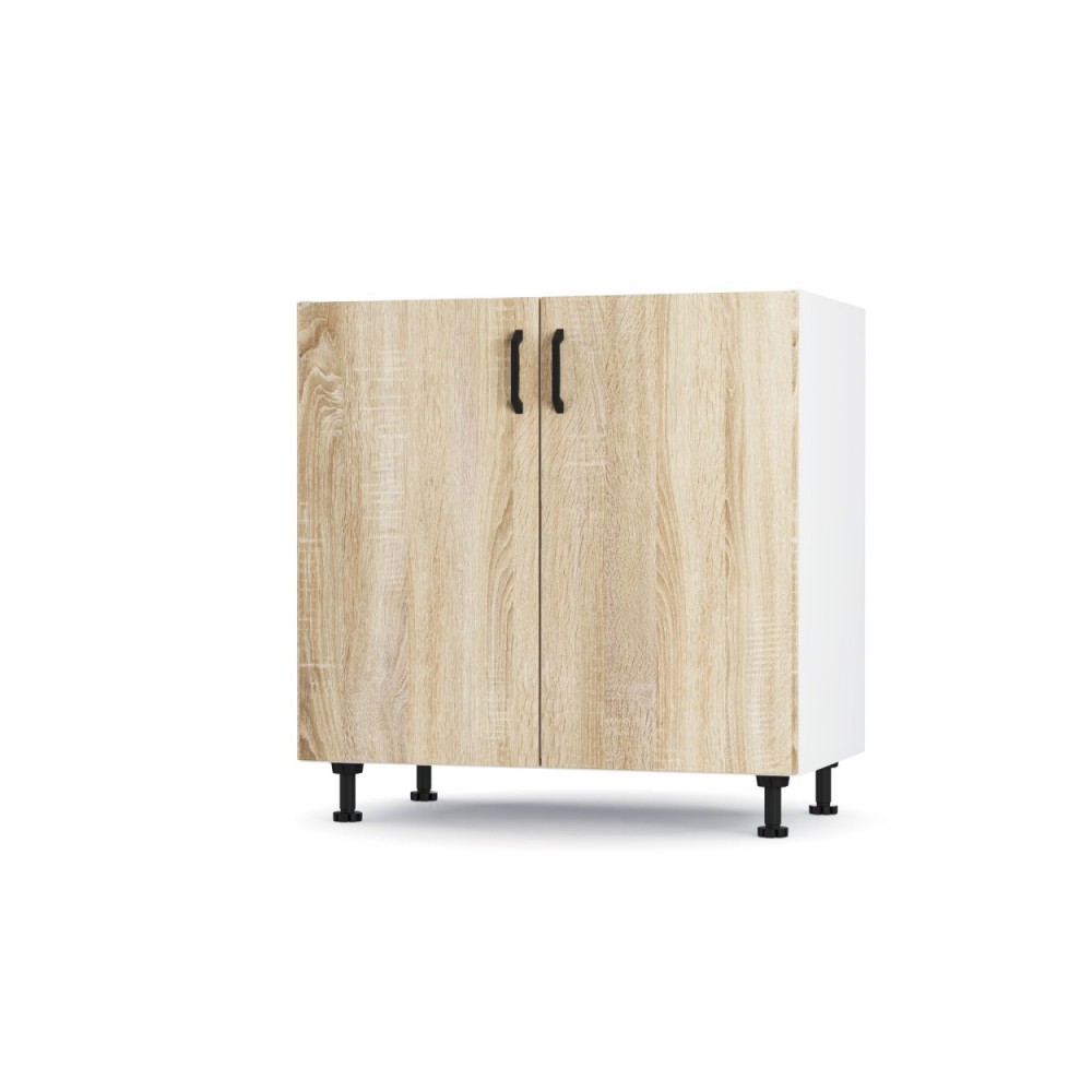 Ντουλάπι νεροχύτη "MODEST" σε σονόμα χρώμα 80x48x82