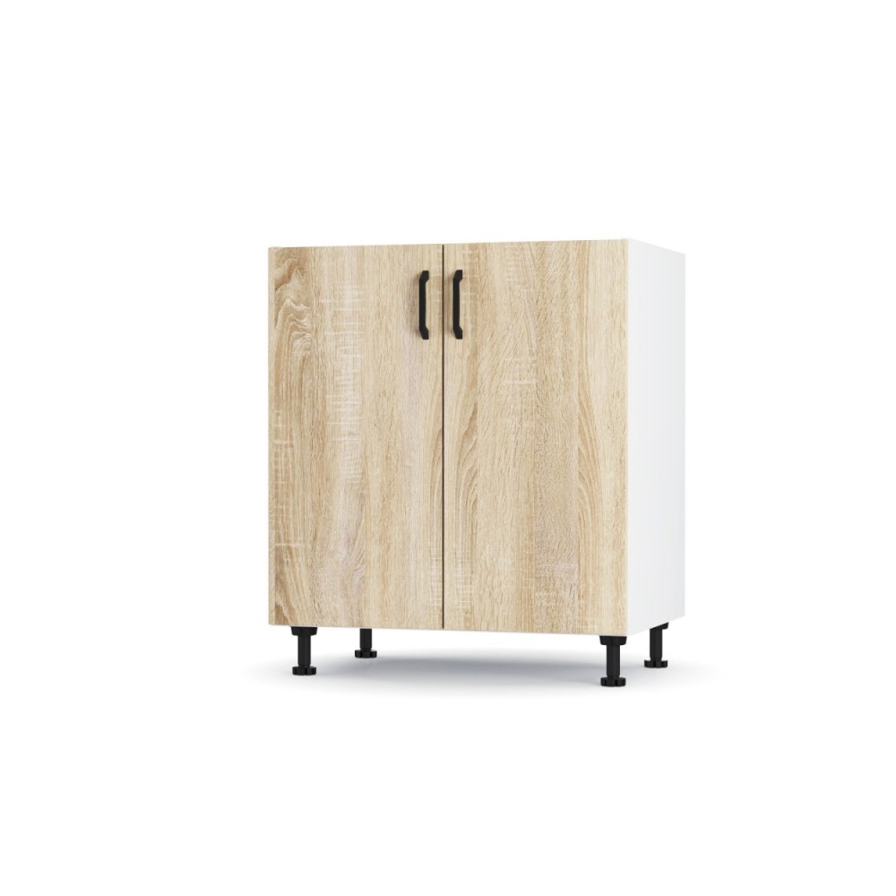 Ντουλάπι νεροχύτη "MODEST" σε σονόμα χρώμα 60x48x82