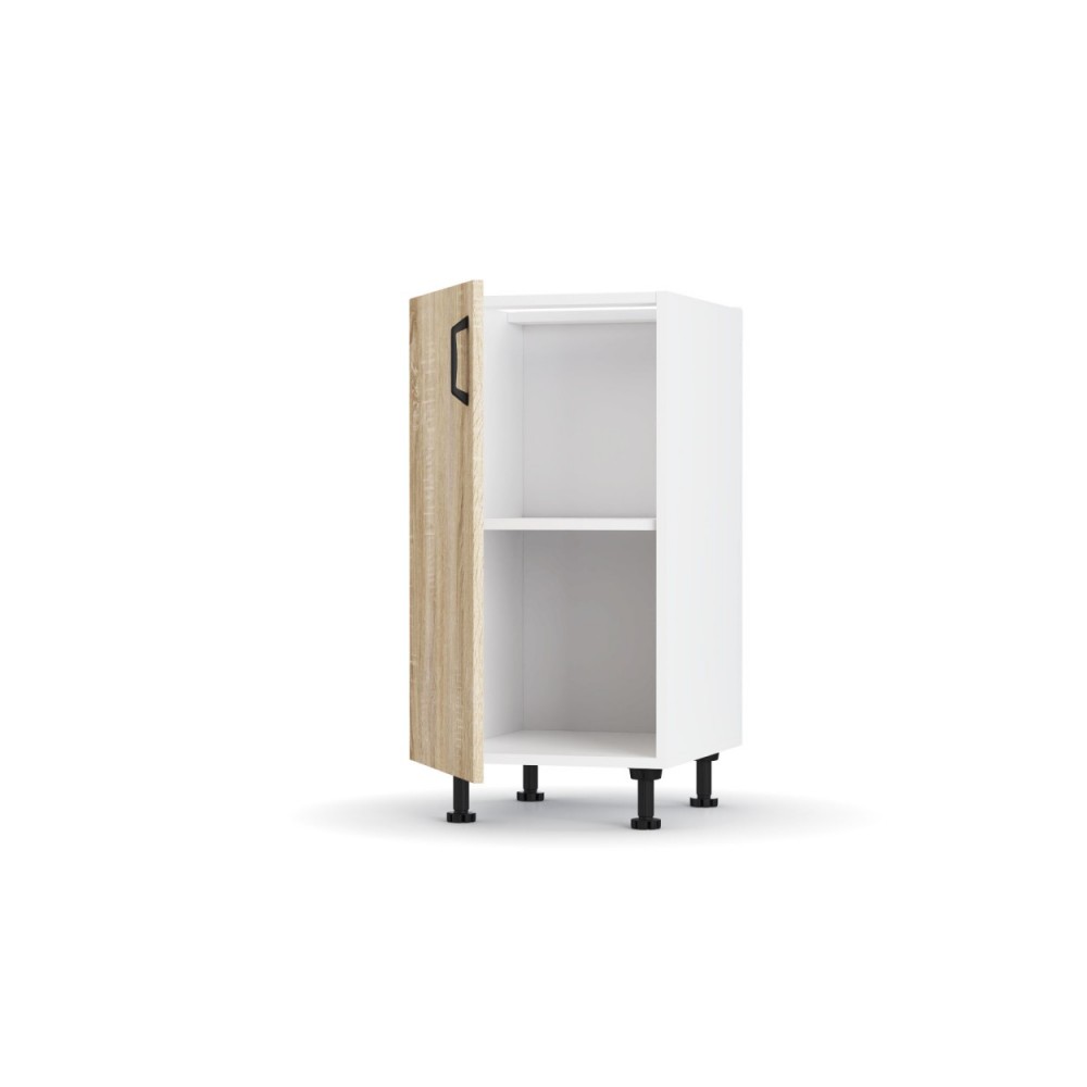 Κάτω ντουλάπι κουζίνας "MODEST" σε σονόμα χρώμα 40x48x82