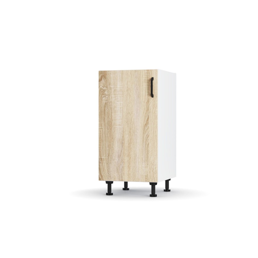 Κάτω ντουλάπι κουζίνας "MODEST" σε σονόμα χρώμα 40x48x82