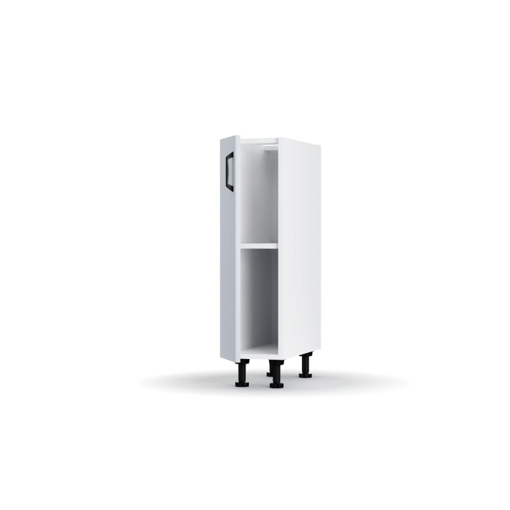 Κάτω ντουλάπι κουζίνας "MODEST" σε γκρι χρώμα 20x48x82