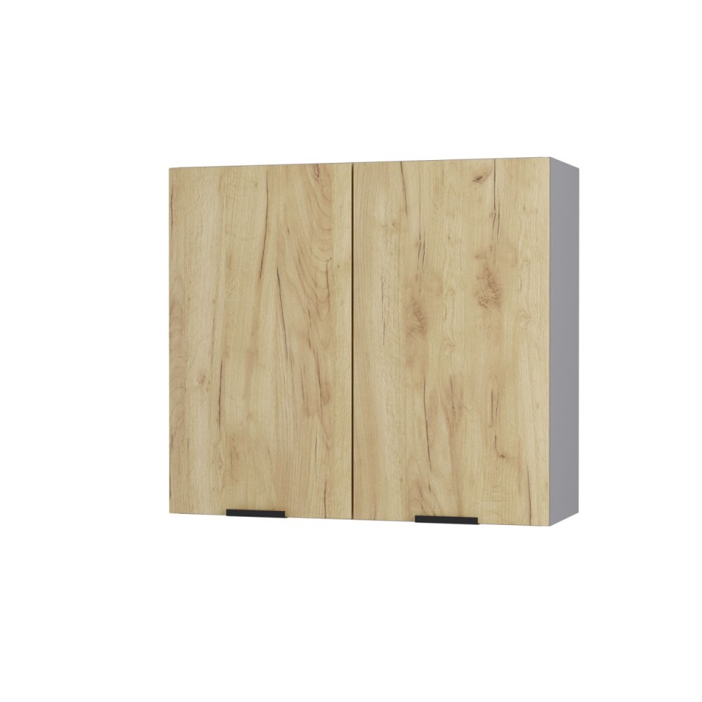 Πάνω ντουλάπι "CRAFT" σε χρώμα χρυσό δρυς 80x30x72