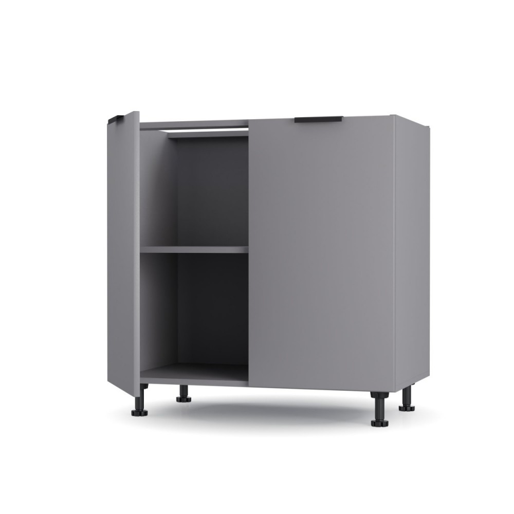 Κάτω ντουλάπι "CRAFT" σε χρώμα γραφίτη 80x48x82