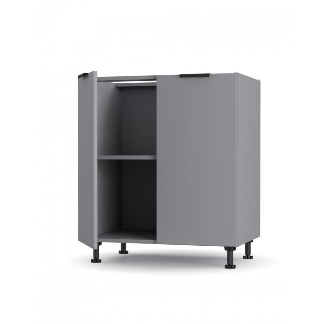 Κάτω ντουλάπι "CRAFT" σε χρώμα γραφίτη 70x48x82