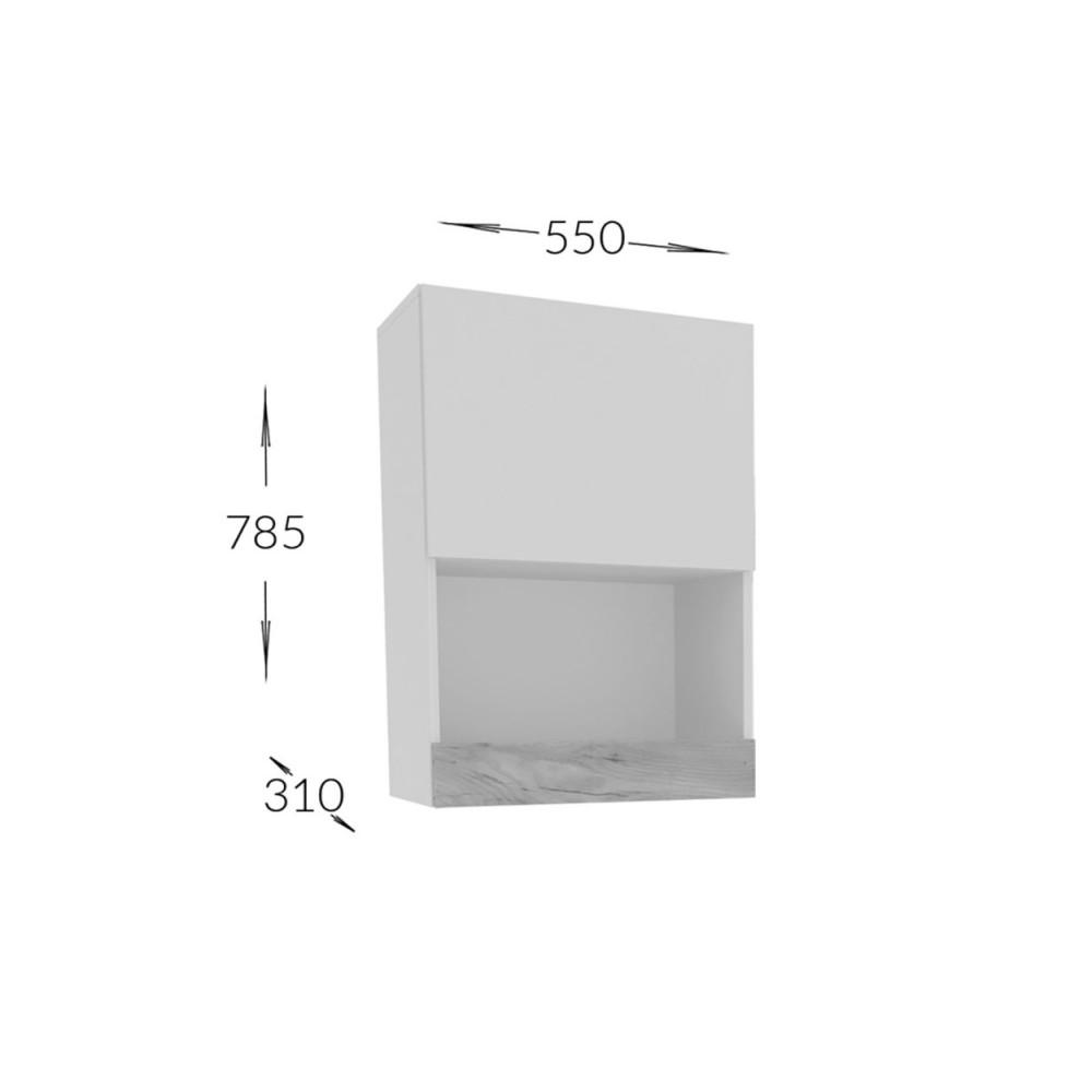 Σύνθεση τηλεόρασης "MOROCCO" σε χρώμα ανθρακί/χρυσό δρυς 175x39x113.5
