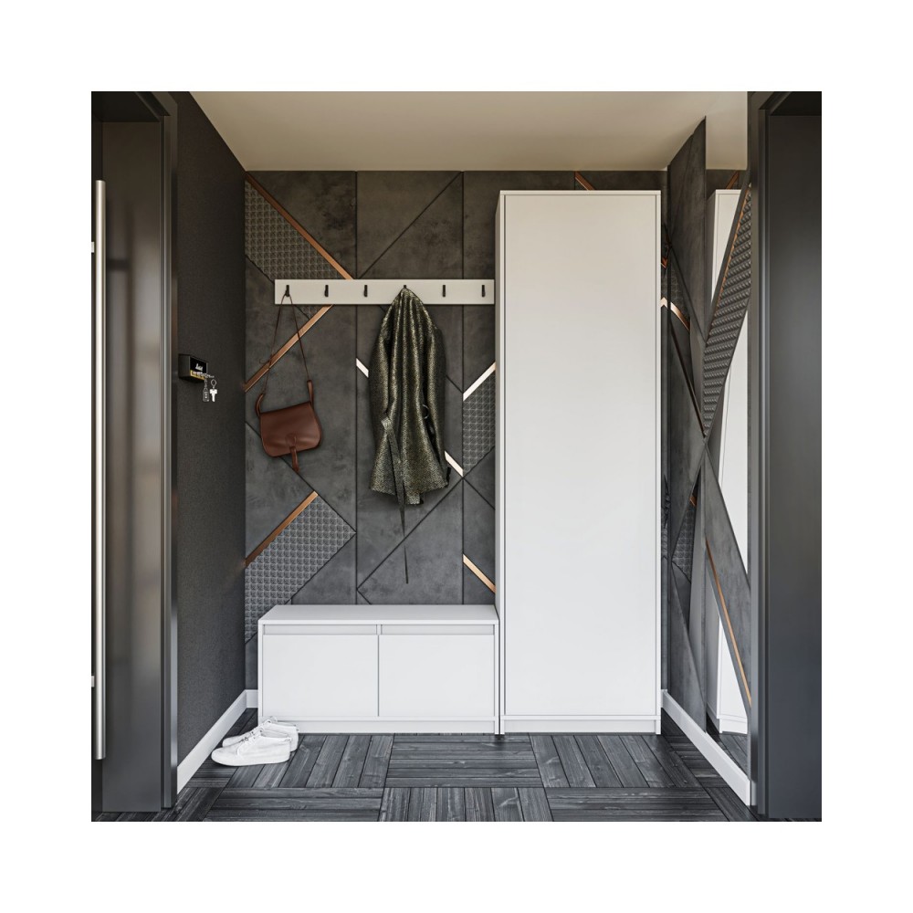 Σετ εισόδου "SARA" σε χρώμα λευκό 150x33x205