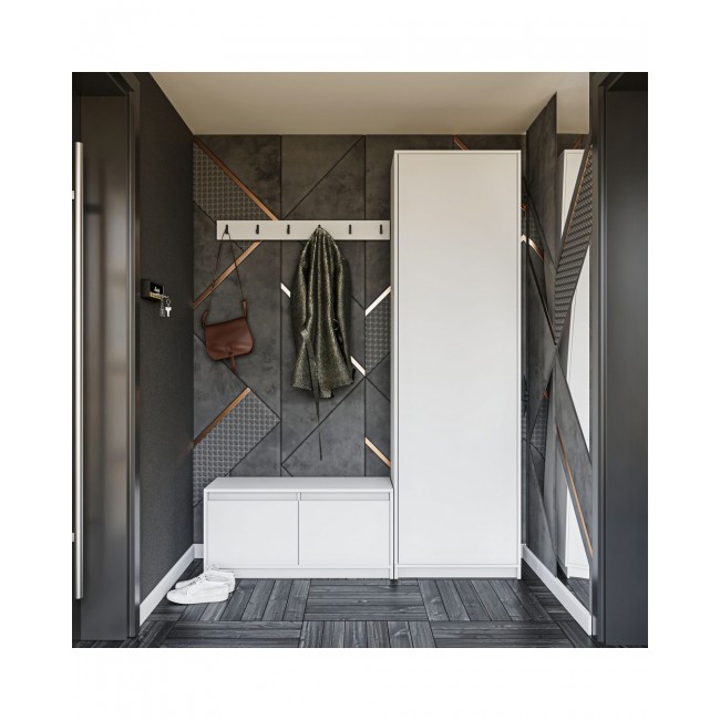 Σετ εισόδου "SARA" σε χρώμα λευκό 150x33x205