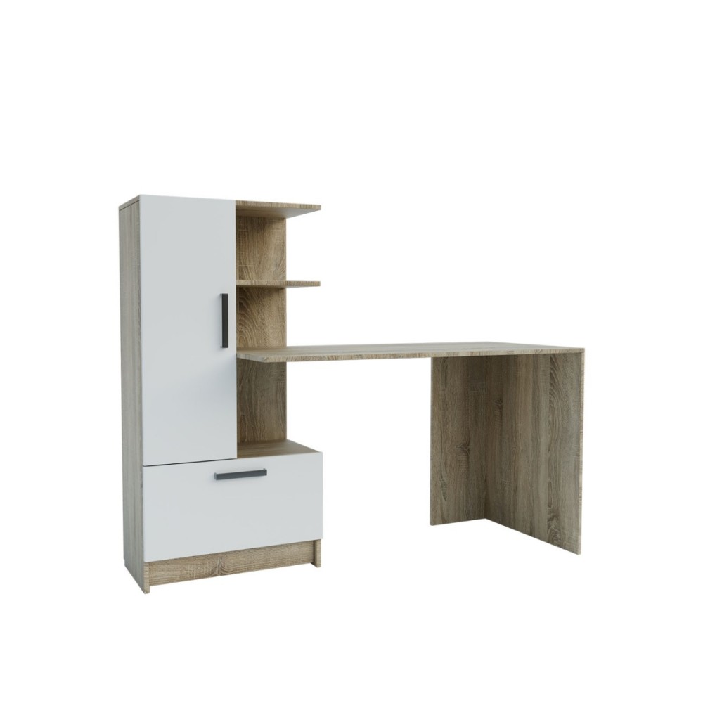 Γραφείο "STANDART" σε χρώμα λευκό/σονόμα 150x59x120