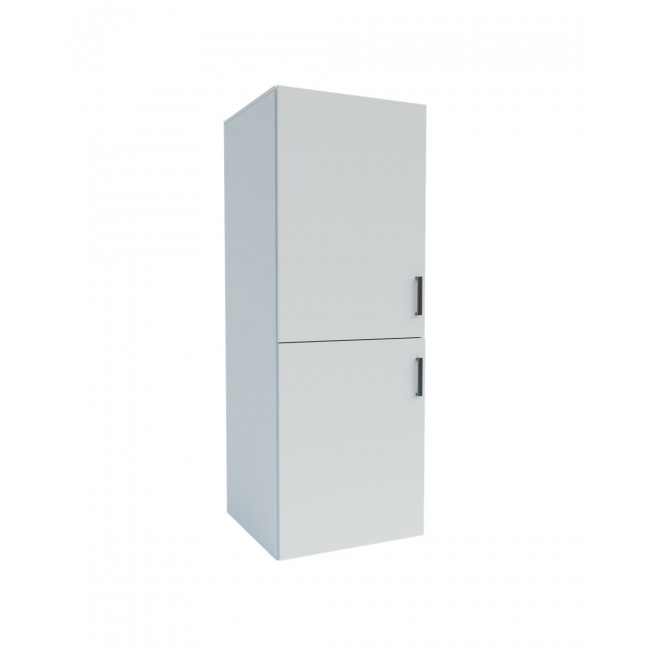 Ντουλάπι μπάνιου για πλυντήριο "Laundry" σε χρώμα λευκό 70x68x190