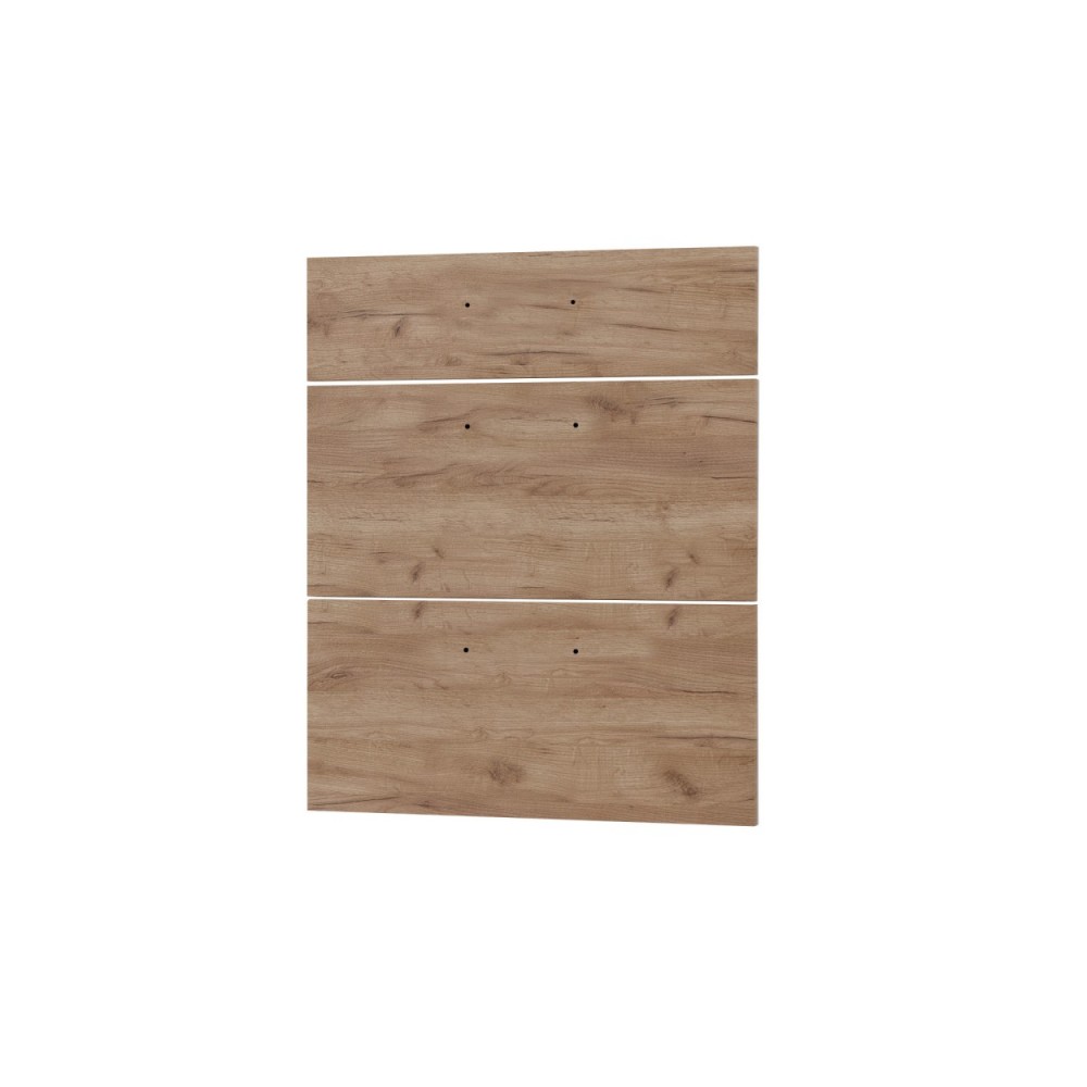 Πρόσοψη συρταριέρας "CHARLOTTE" 3τμχ σε χρώμα λευκό 60x71.4x1.6