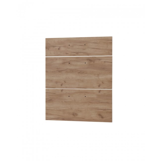 Πρόσοψη συρταριέρας "CHARLOTTE" 3τμχ σε χρώμα λευκό 60x71.4x1.6