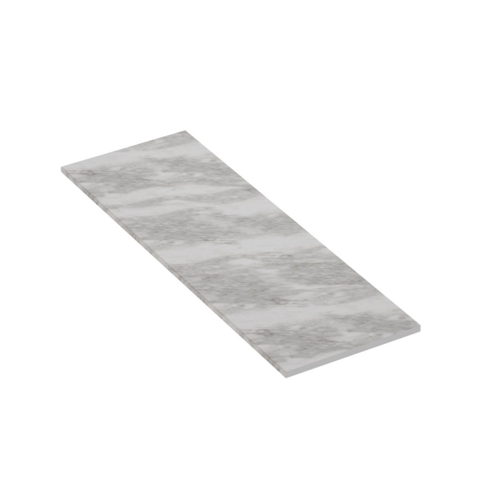 Πάγκος κουζίνας σε χρώμα λευκό μαρμάρου 180x60x2.8